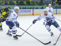 Фоторепортаж с матча ВХЛ «Сарыарка» — «Рязань» 3:1