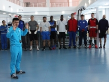 Сборная Казахстана проводит совместные УТС с боксерами из США и Германии