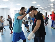 Сборная Казахстана проводит совместные УТС с боксерами из США и Германии