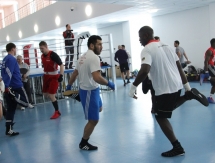 Сборная Казахстана проводит совместные УТС с боксерами из США и Германии