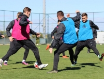 Фоторепортаж с утренней тренировки «Тобола»