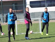 Фоторепортаж с утренней тренировки «Тобола»