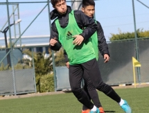 Фоторепортаж с утренней тренировки «Тобола»