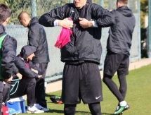 Фоторепортаж с утренней тренировки «Тобола»