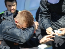 Фоторепортаж с утренней тренировки «Тобола»