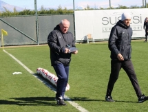 Фоторепортаж с утренней тренировки «Тобола»