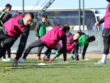 Фоторепортаж с утренней тренировки «Тобола»