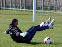 Фоторепортаж с тренировки «Астаны» в Турции