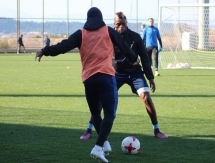 Фоторепортаж с тренировки «Астаны» в Турции