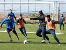 Фоторепортаж с тренировки «Астаны» в Турции