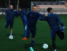 Фоторепортаж с вечерней тренировки «Ордабасы»