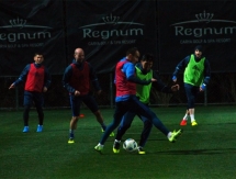 Фоторепортаж с вечерней тренировки «Ордабасы»