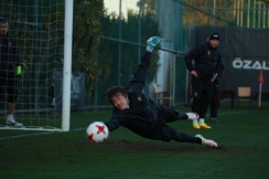 Фоторепортаж предыгровой тренировки «Кайрата»