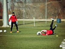 Фоторепортаж с тренировки «Актобе» в Турции 18 февраля