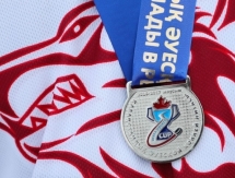 В Астане прошел турнир по хоккею на реке Ишим