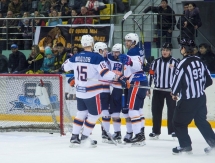 Фоторепортаж с матча ВХЛ «Сарыарка» — СКА-Нева 2:3