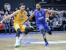 Фоторепортаж с матча ВТБ «Цмоки-Минск» — «Астана» 70:80