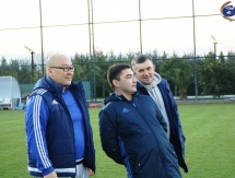 Фоторепортаж с вечерней тренировки «Окжетпеса» 19 февраля