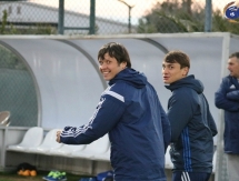 Фоторепортаж с вечерней тренировки «Окжетпеса» 19 февраля