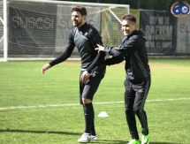 Фоторепортаж с вечерней тренировки «Окжетпеса» 19 февраля