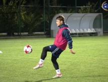 Фоторепортаж с вечерней тренировки «Окжетпеса» 19 февраля