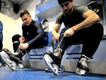 Фоторепортаж с открытой тренировки «Барыса»