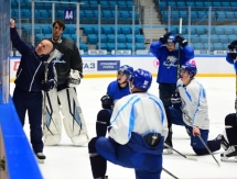 Фоторепортаж с открытой тренировки «Барыса»