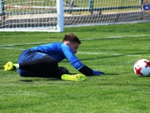 Фоторепортаж с утренней тренировки «Окжетпеса»