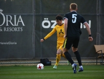 Фоторепортаж с товарищеского матча «Кайрат» — «Анжи» 0:1