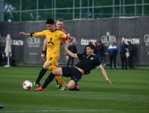 Фоторепортаж с товарищеского матча «Кайрат» — «Анжи» 0:1