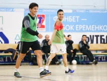 «Кайрат» провел первую тренировку в Троицке 