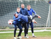 Фоторепортаж с вечерней тренировки «Окжетпеса»