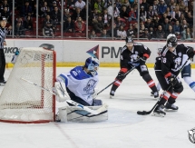 Фоторепортаж с матча плей-офф КХЛ «Трактор» — «Барыс» 2:5