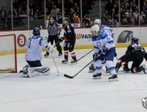 Фоторепортаж с матча плей-офф КХЛ «Трактор» — «Барыс» 5:1