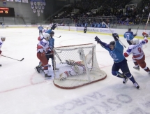 Фоторепортаж с матча плей-офф ВХЛ «Торпедо» — «Ижсталь» 3:2