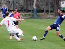 Фоторепортаж с товарищеского матча «Ордабасы» — «Минск» 1:1