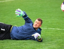 Фотографии с утренней тренировки «Окжетпеса»