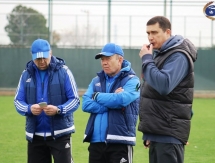 Фотографии с утренней тренировки «Окжетпеса»