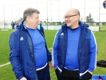 Фотографии с утренней тренировки «Окжетпеса»