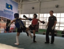 В Алматы прошел чемпионат страны по муай тай среди детей и юношей