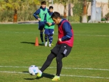 Фоторепортаж с утренней тренировки «Ордабасы» 1 февраля