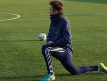 Фоторепортаж с вечерней тренировки «Астаны-U21» в Шымкенте