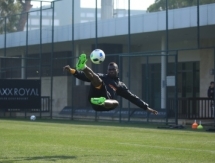 Фоторепортаж с утренней тренировки «Кайрата»