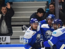 Фоторепортаж с матча КХЛ «Барыс» — «Динамо» Минск 5:1