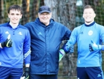 Фоторепортаж с вечерней тренировки «Окжетпеса»