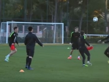 Видео с очередной тренировки «Кайрата» в Турции