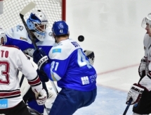 «Барыс» в пятый раз подряд обыграл рижское «Динамо»