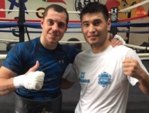 Сойлыбаев провел спарринг с чемпионом WBA