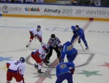 Видео шайб матча Универсиады-2017 Казахстан — Чехия 4:1