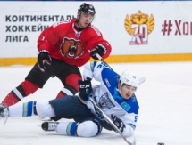 Фоторепортаж с матча МХЛ «Кузнецкие Медведи» — «Снежные Барсы» 5:3